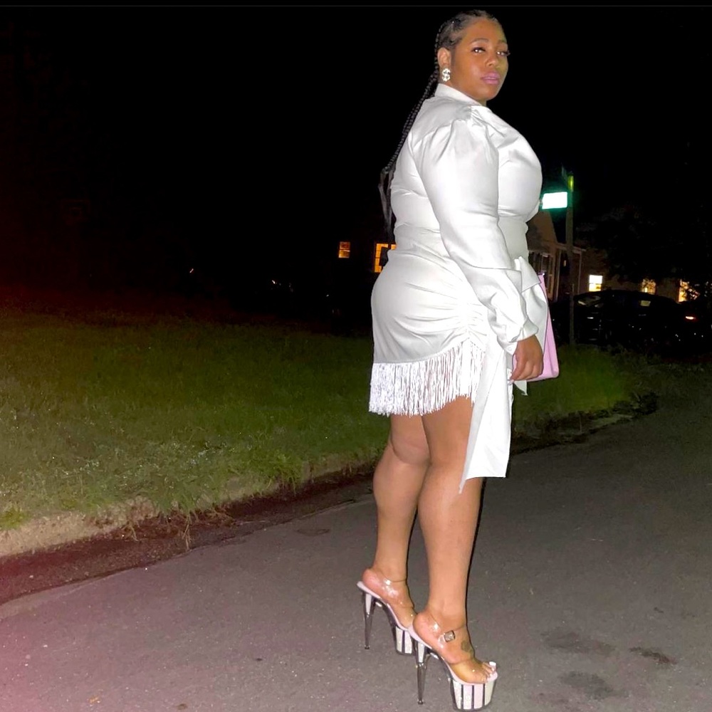 White dress
